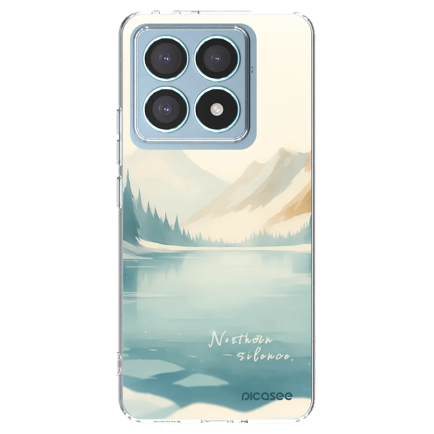 Picasee διαφανής θήκη σιλικόνης Xiaomi 14T Pro - NOTHERN SILENCE