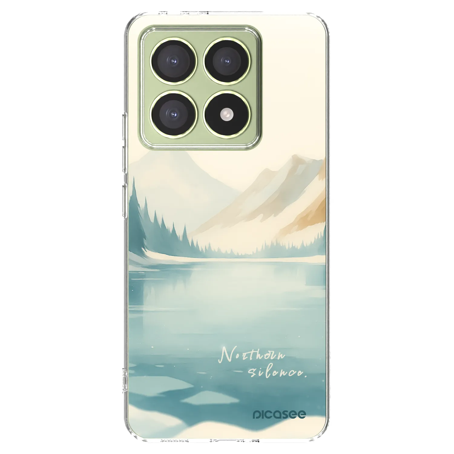 Picasee διαφανής θήκη σιλικόνης Xiaomi 14T - NOTHERN SILENCE