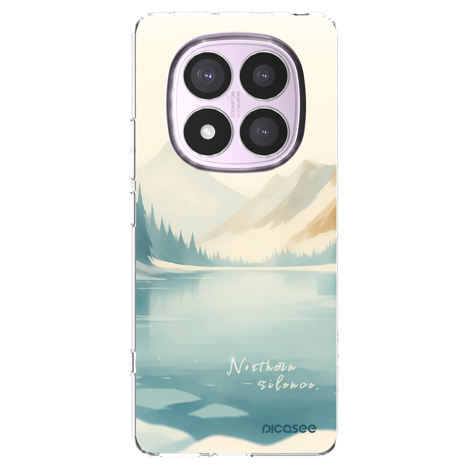 Picasee διαφανής θήκη σιλικόνης Xiaomi Redmi Note 14 Pro 5G - NOTHERN SILENCE