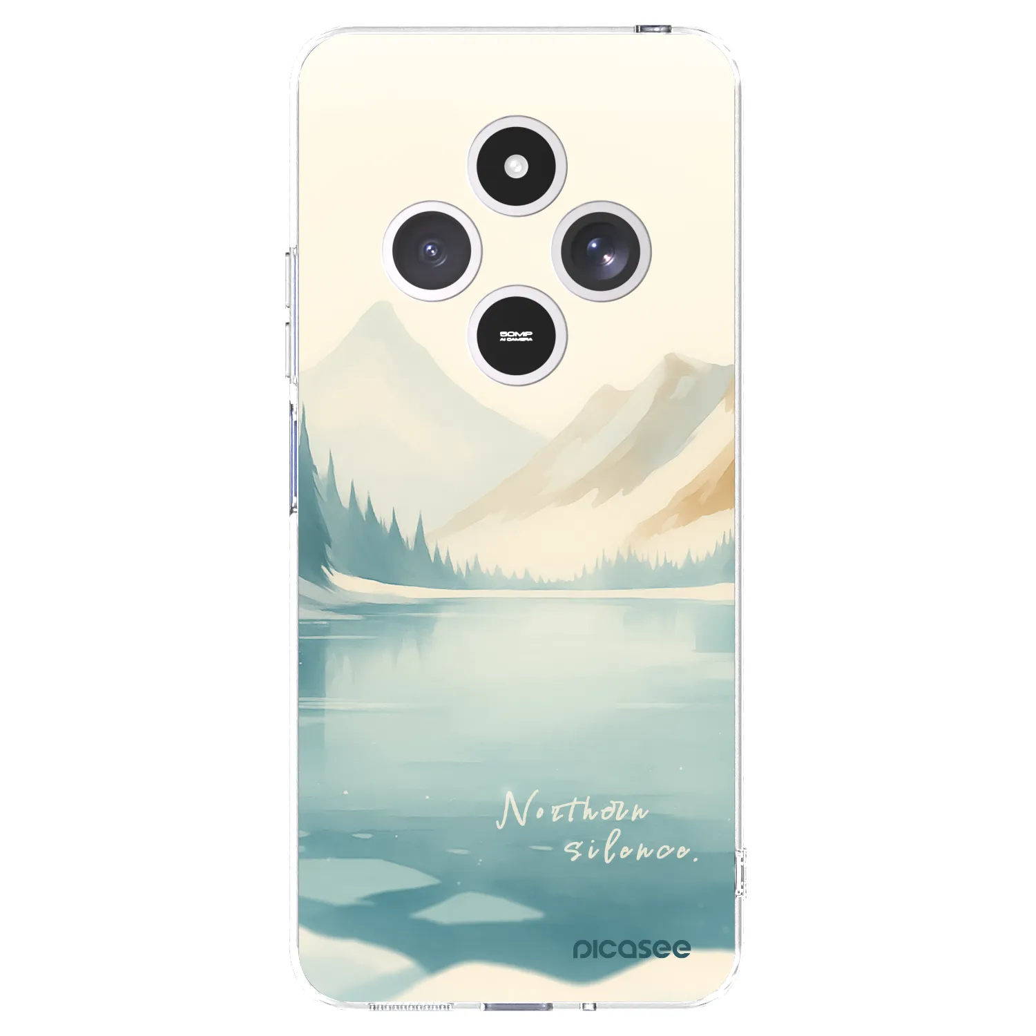 Picasee διαφανής θήκη σιλικόνης Xiaomi Redmi 14C - NOTHERN SILENCE
