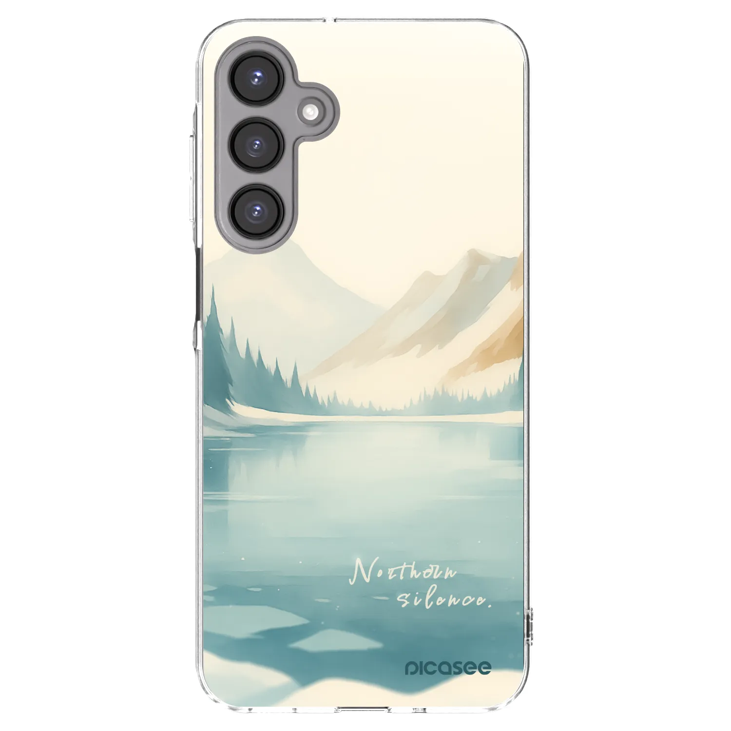 Picasee διαφανής θήκη σιλικόνης Samsung Galaxy A16 5G - NOTHERN SILENCE