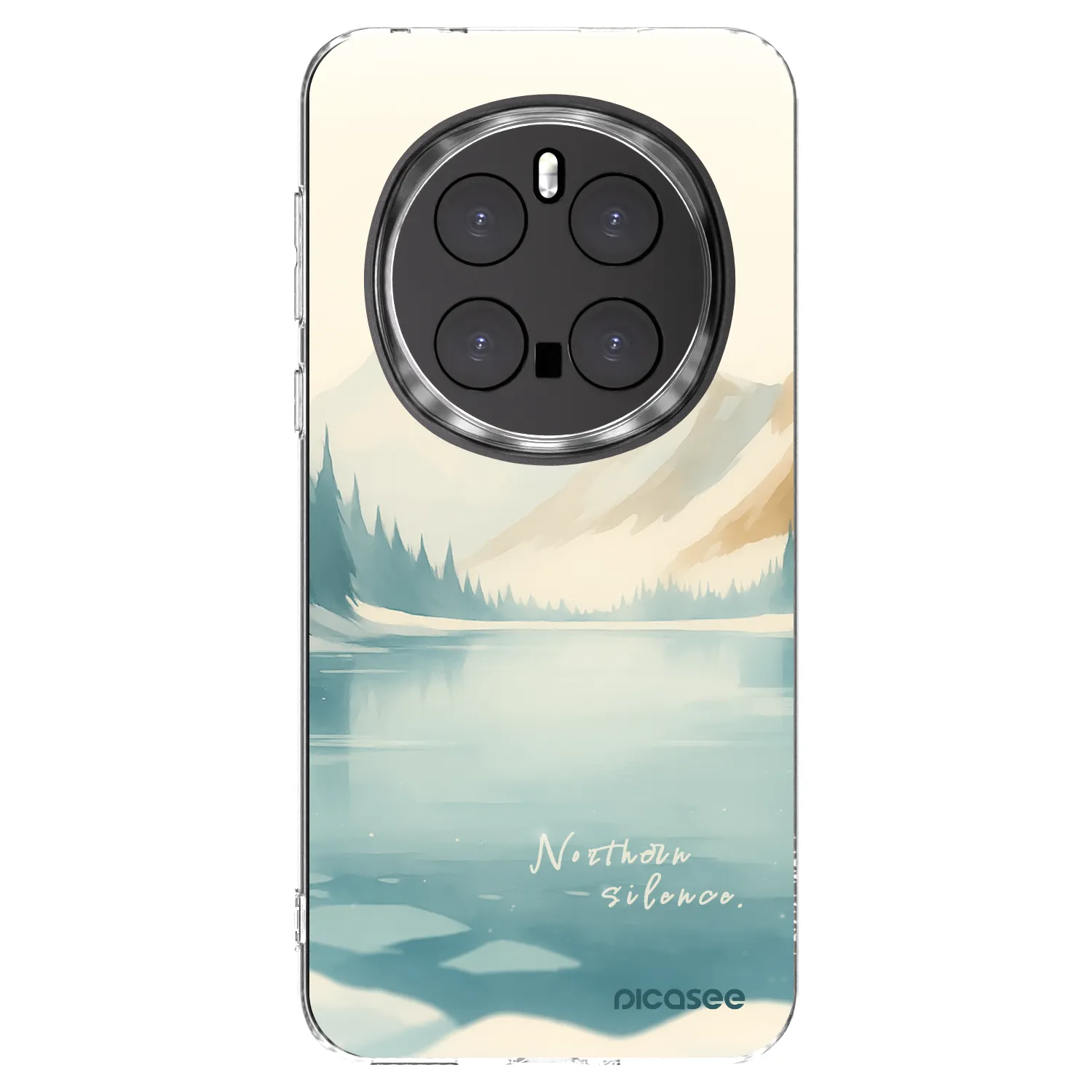 Picasee διαφανής θήκη σιλικόνης Honor Magic7 Pro 5G - NOTHERN SILENCE