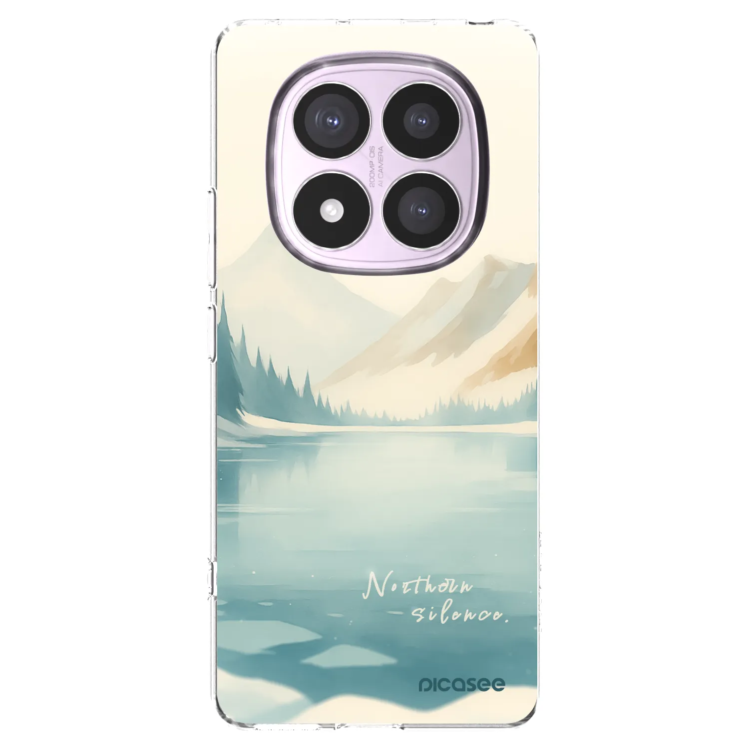 Picasee διαφανής θήκη σιλικόνης Xiaomi Redmi Note 14 Pro 4G - NOTHERN SILENCE