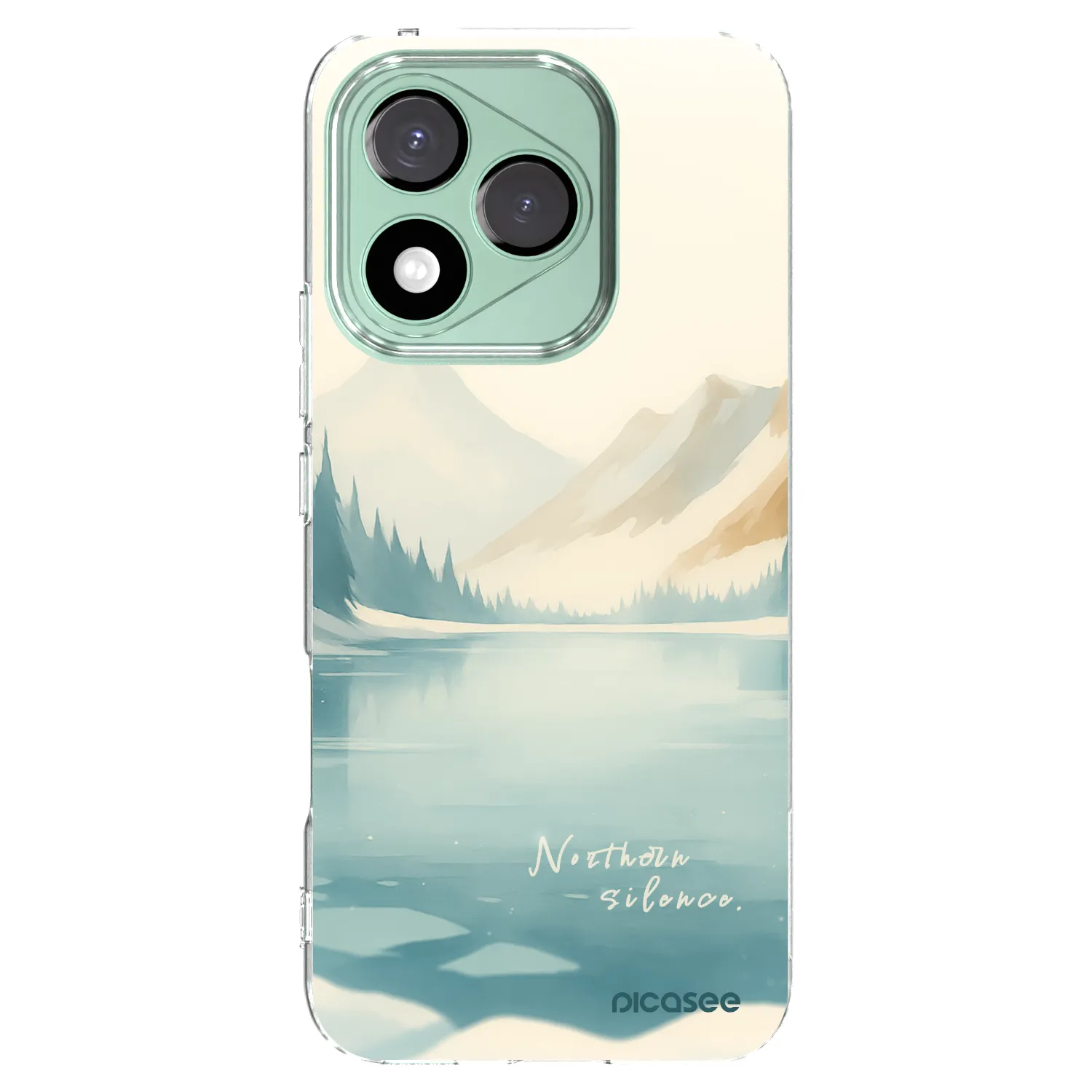 Picasee διαφανής θήκη σιλικόνης Honor 400 Lite 5G - NOTHERN SILENCE