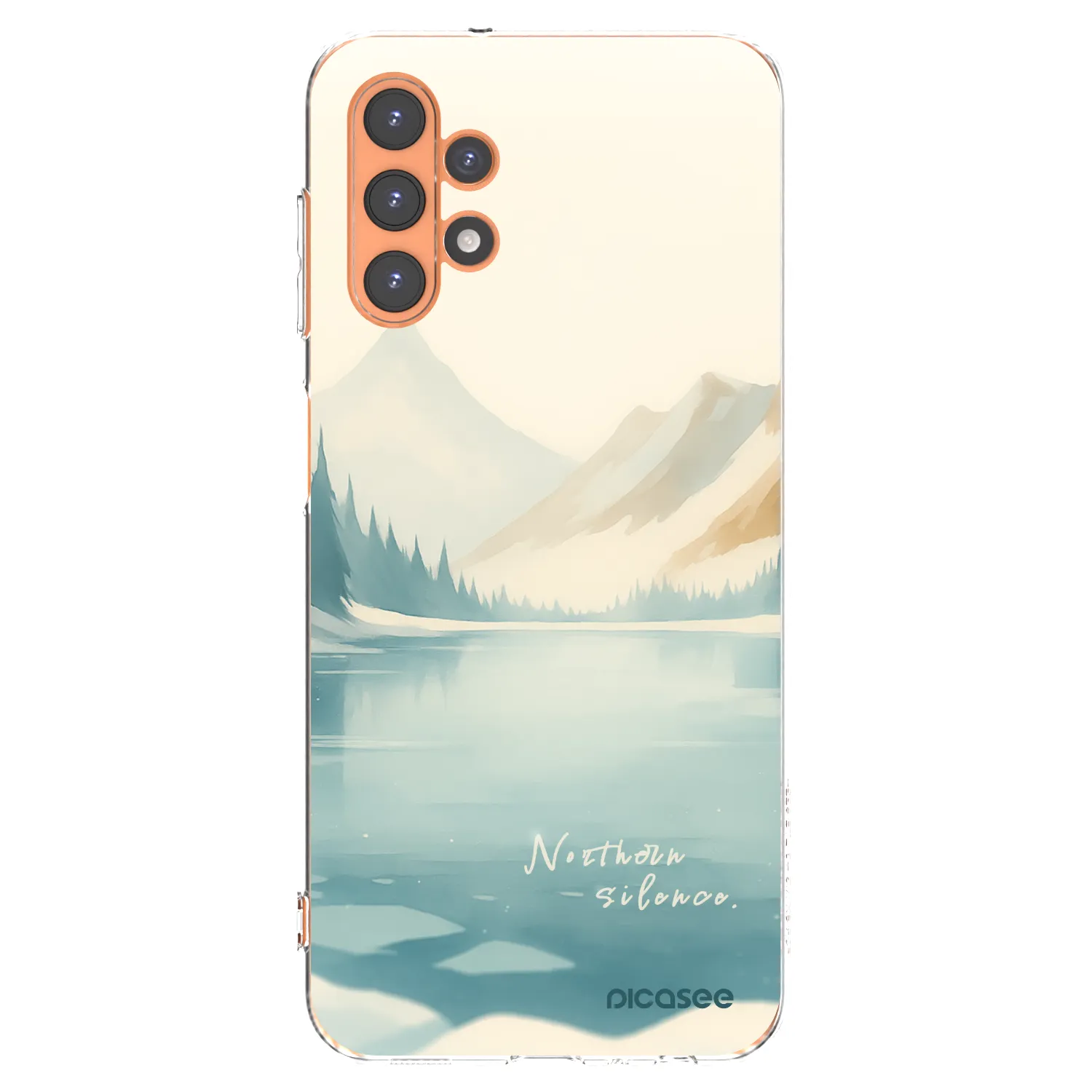 Picasee διαφανής θήκη σιλικόνης Samsung Galaxy A13 5G - NOTHERN SILENCE