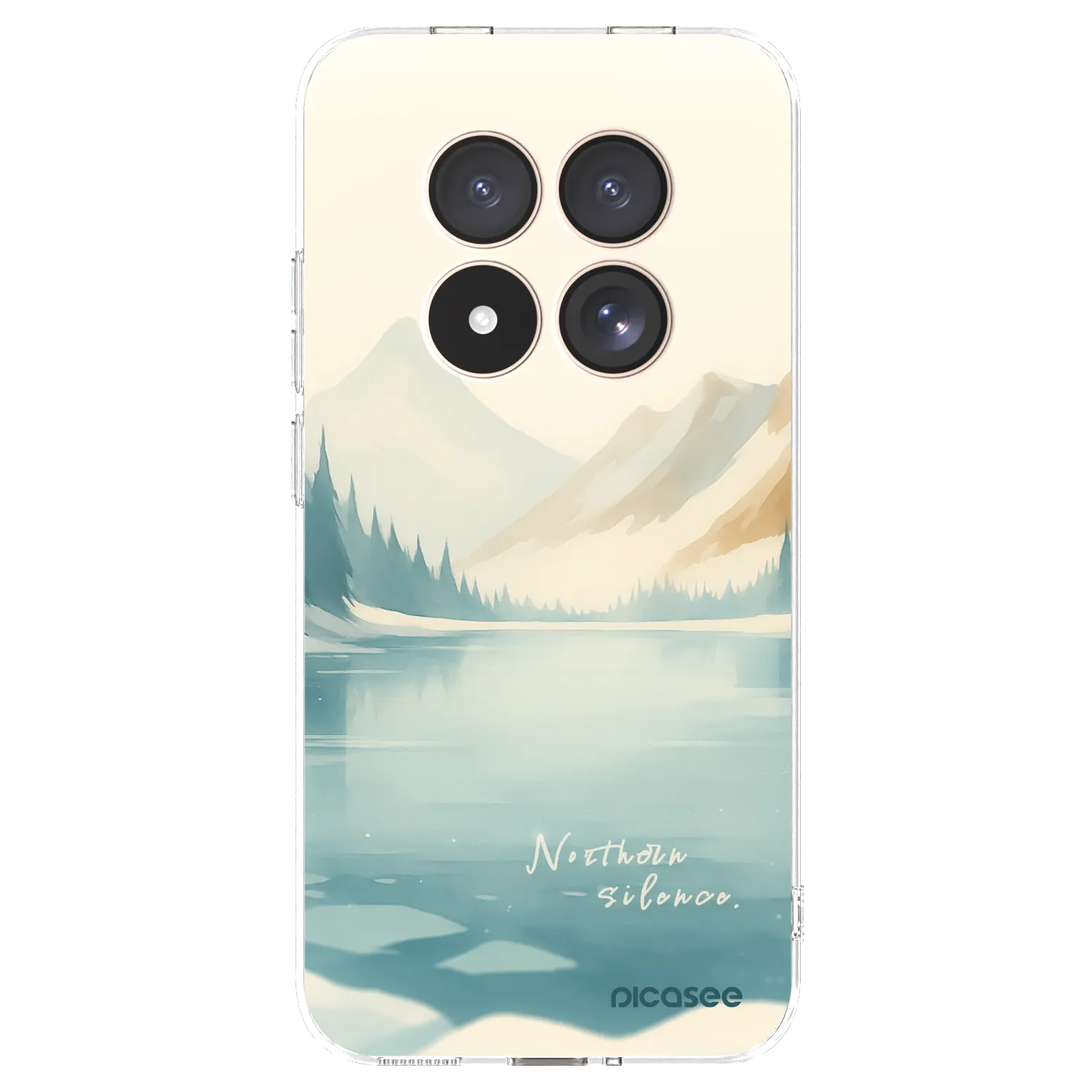 Picasee διαφανής θήκη σιλικόνης Xiaomi Redmi Note 15 Pro 4G - NOTHERN SILENCE