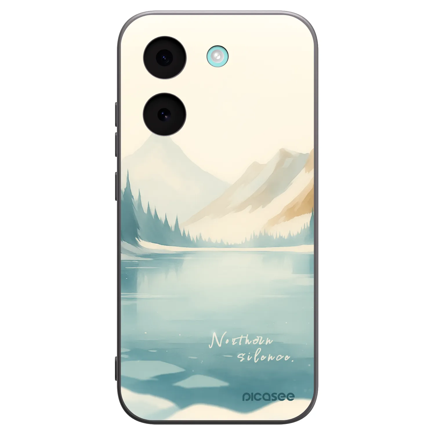 Picasee Μαύρη θήκη σιλικόνης για Xiaomi Poco X8 Pro - NOTHERN SILENCE