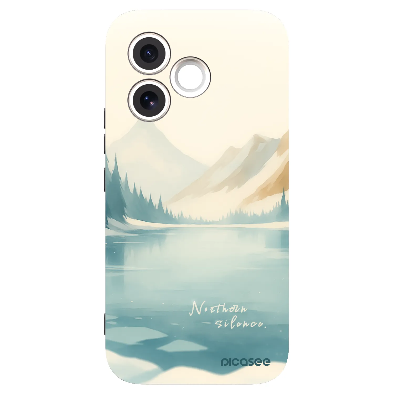 Picasee Μαύρη θήκη σιλικόνης για Honor 600 Lite - NOTHERN SILENCE