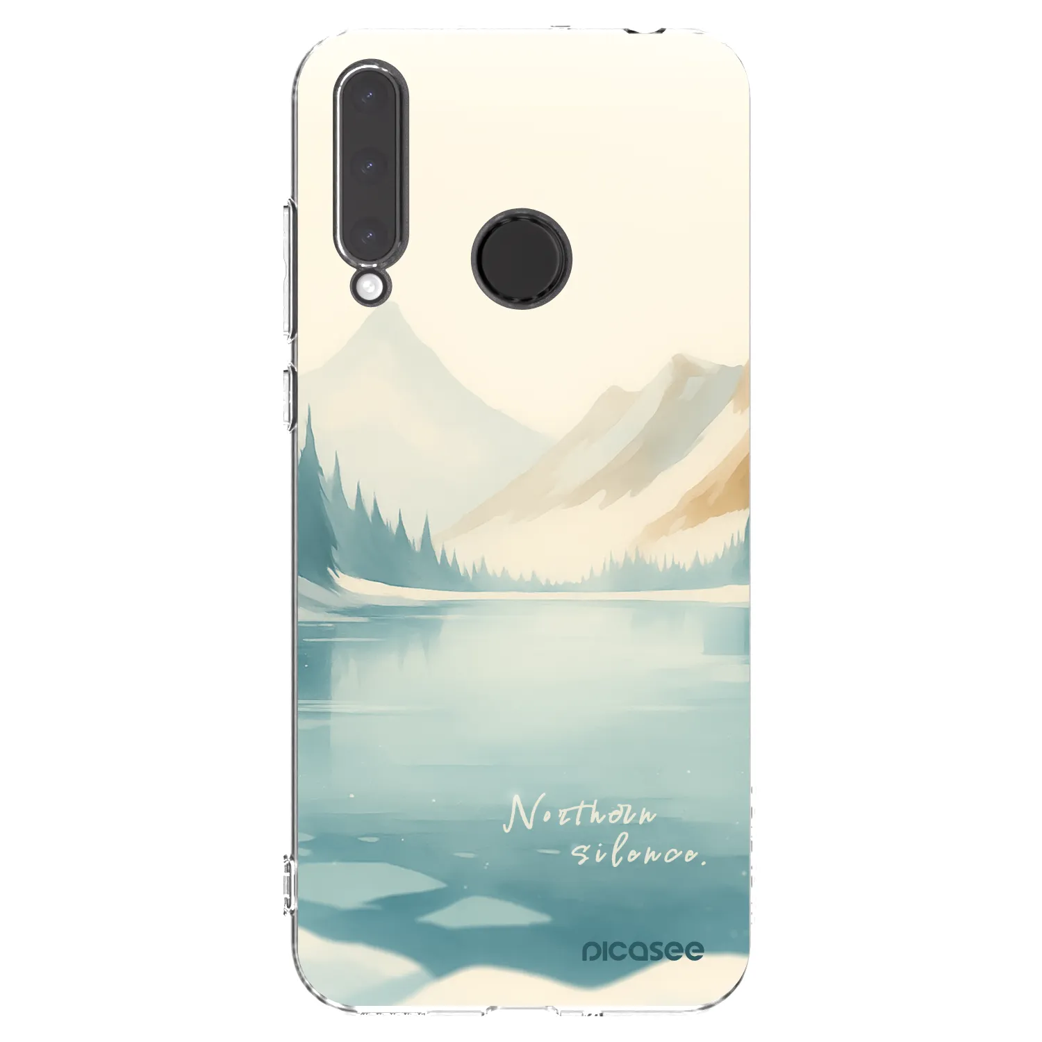 Picasee διαφανής θήκη σιλικόνης Honor 20 Lite - NOTHERN SILENCE
