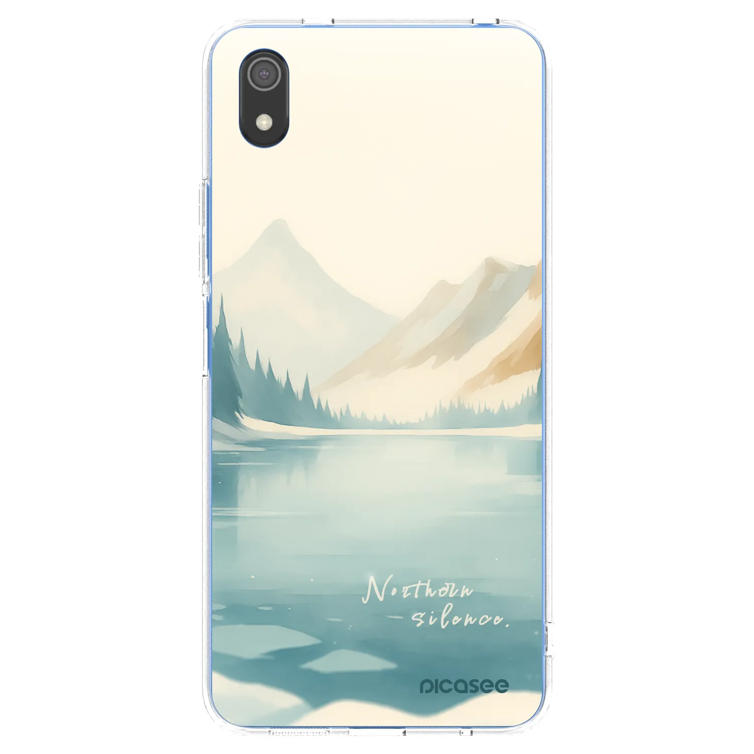 Picasee διαφανής θήκη σιλικόνης Xiaomi Redmi 7A - NOTHERN SILENCE