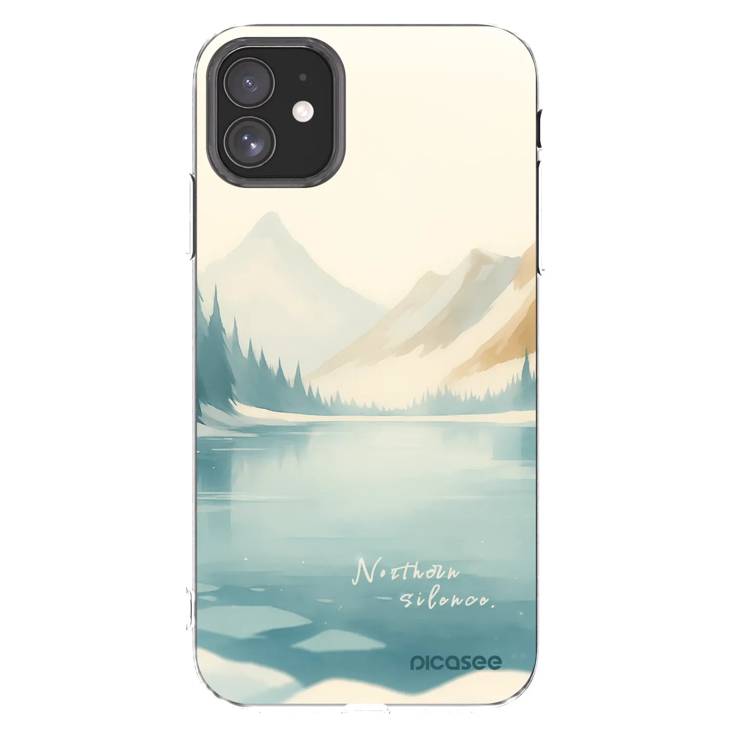 Picasee διαφανής θήκη σιλικόνης Apple iPhone 11 - NOTHERN SILENCE