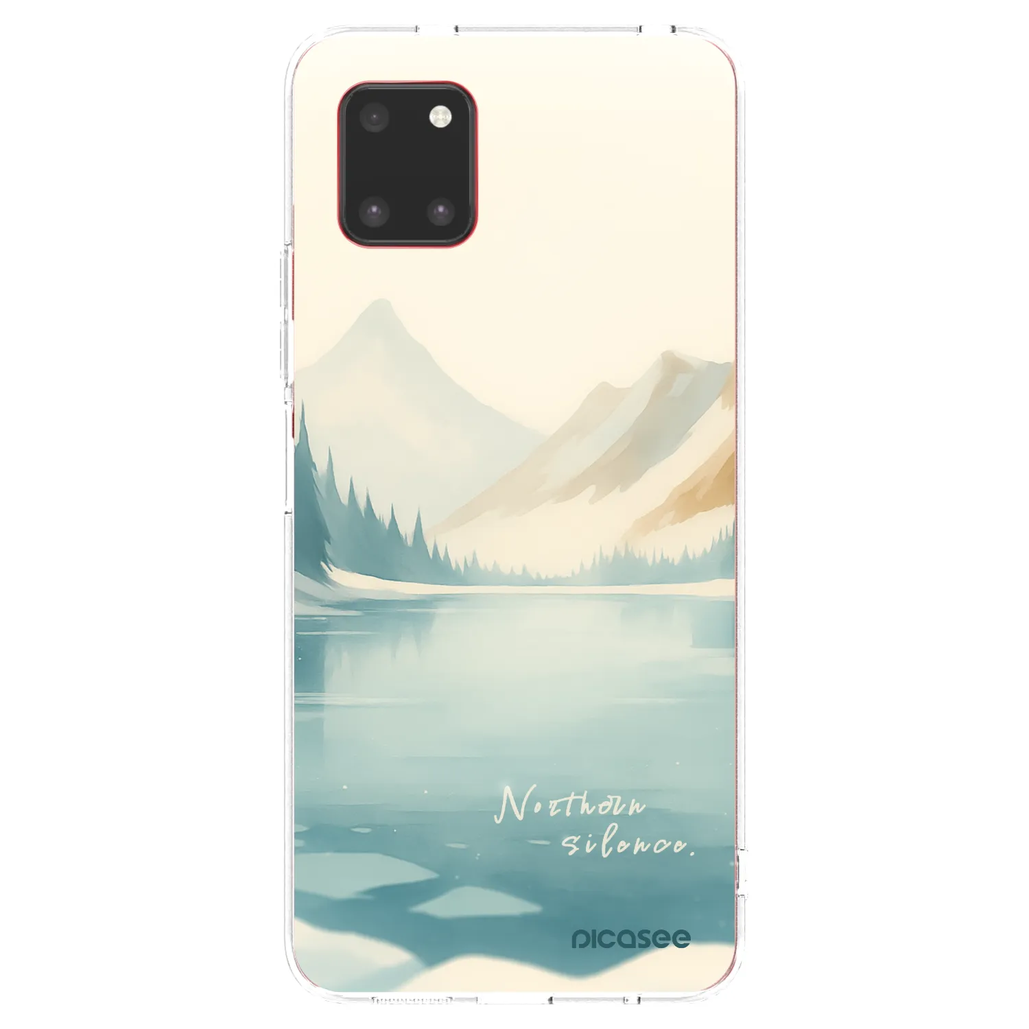 Picasee διαφανής θήκη σιλικόνης Samsung Galaxy Note 10 Lite N770F - NOTHERN SILENCE
