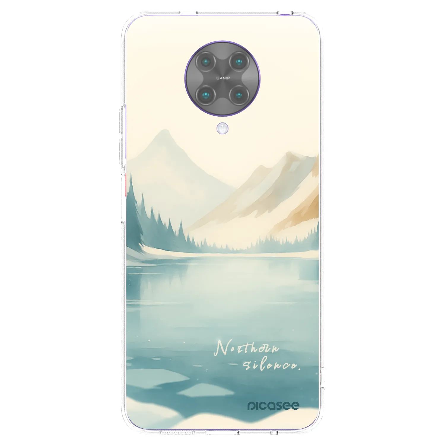 Picasee διαφανής θήκη σιλικόνης Xiaomi Poco F2 Pro - NOTHERN SILENCE