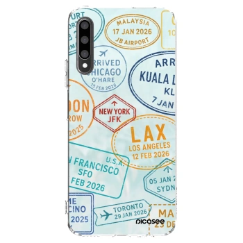 Picasee διαφανής θήκη σιλικόνης Honor 9X Pro - PASSPORT EDITION