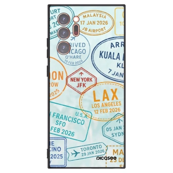 Picasee Μαύρη θήκη σιλικόνης για Samsung Galaxy Note 20 Ultra - PASSPORT EDITION