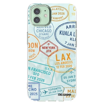 Picasee διαφανής θήκη σιλικόνης Apple iPhone 12 - PASSPORT EDITION
