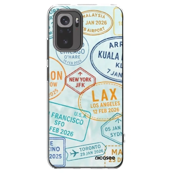 Picasee διαφανής θήκη σιλικόνης Xiaomi Redmi Note 10 - PASSPORT EDITION