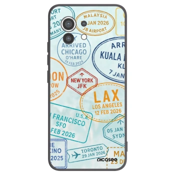 Picasee Μαύρη θήκη σιλικόνης για Xiaomi Mi 11 - PASSPORT EDITION