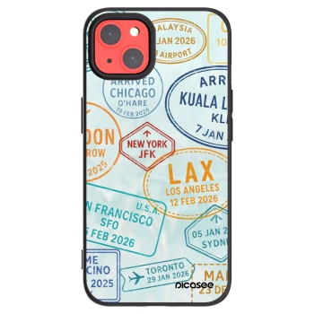 Picasee Μαύρη θήκη σιλικόνης για Apple iPhone 13 - PASSPORT EDITION