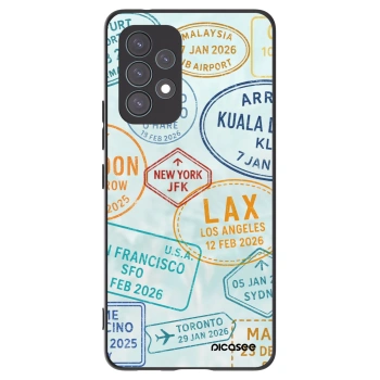 Picasee Μαύρη θήκη σιλικόνης για Samsung Galaxy A53 5G A536 - PASSPORT EDITION