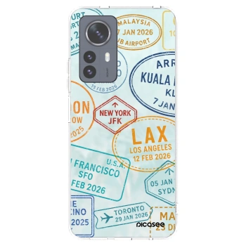 Picasee διαφανής θήκη σιλικόνης Xiaomi 12 Pro - PASSPORT EDITION