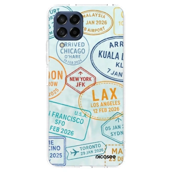Picasee διαφανής θήκη σιλικόνης Samsung Galaxy M53 5G - PASSPORT EDITION