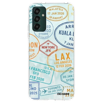 Picasee διαφανής θήκη σιλικόνης Samsung Galaxy M13 M135F - PASSPORT EDITION