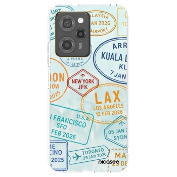 Picasee Μαύρη θήκη σιλικόνης για Xiaomi Poco X5 Pro - PASSPORT EDITION