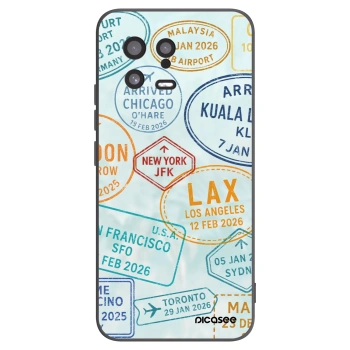 Picasee Μαύρη θήκη σιλικόνης για Xiaomi 13 - PASSPORT EDITION