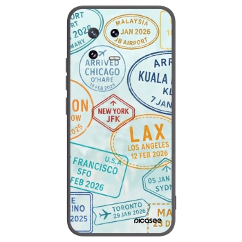 Picasee Μαύρη θήκη σιλικόνης για Xiaomi 13 Pro - PASSPORT EDITION