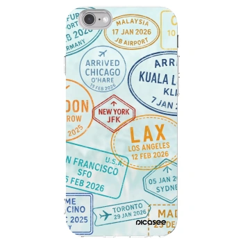 Picasee διαφανής θήκη σιλικόνης Apple iPhone 6/6S - PASSPORT EDITION