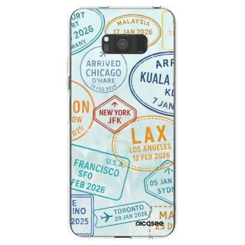 Picasee διαφανής θήκη σιλικόνης Samsung Galaxy S8 G950F - PASSPORT EDITION