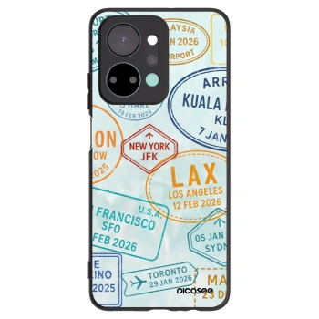 Picasee Μαύρη θήκη σιλικόνης για Honor X7a - PASSPORT EDITION