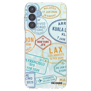 Picasee διαφανής θήκη σιλικόνης Samsung Galaxy A15 A156B 5G - PASSPORT EDITION