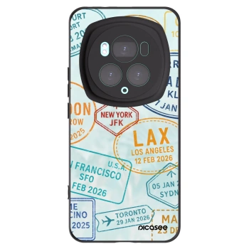 Picasee Μαύρη θήκη σιλικόνης για Honor Magic6 Pro - PASSPORT EDITION