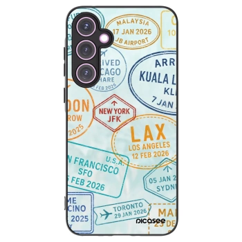 Picasee Μαύρη θήκη σιλικόνης για Samsung Galaxy A35 5G A356B - PASSPORT EDITION