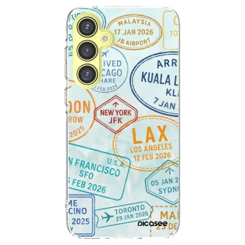 Picasee διαφανής θήκη σιλικόνης Samsung Galaxy A35 5G A356B - PASSPORT EDITION