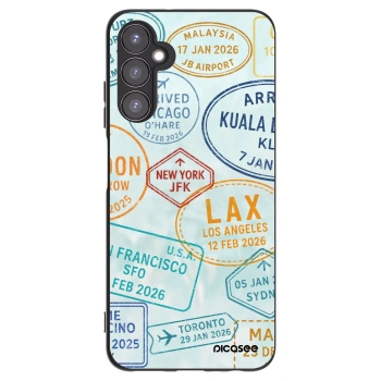 Picasee Μαύρη θήκη σιλικόνης για Samsung Galaxy A05s A057G - PASSPORT EDITION