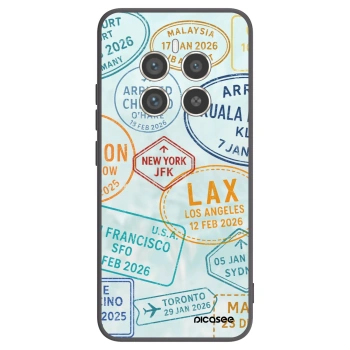 Picasee Μαύρη θήκη σιλικόνης για Realme 12 Pro 5G - PASSPORT EDITION