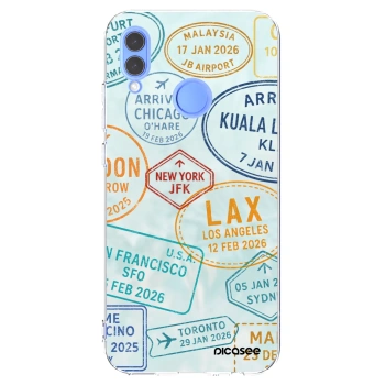 Picasee διαφανής θήκη σιλικόνης Huawei P Smart 2019 - PASSPORT EDITION