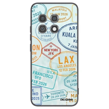 Picasee Μαύρη θήκη σιλικόνης για OnePlus 11 5G - PASSPORT EDITION