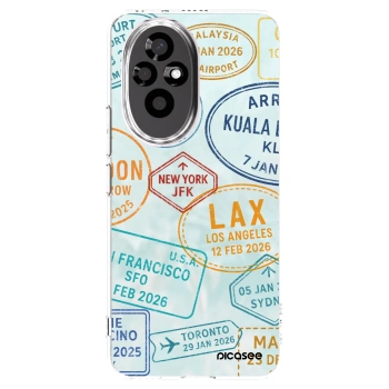 Picasee διαφανής θήκη σιλικόνης Honor 200 Pro 5G - PASSPORT EDITION