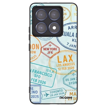 Picasee Μαύρη θήκη σιλικόνης για Xiaomi 14T Pro - PASSPORT EDITION