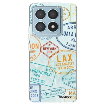 Picasee διαφανής θήκη σιλικόνης Xiaomi 14T Pro - PASSPORT EDITION