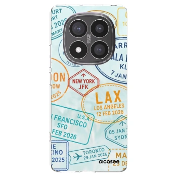 Picasee διαφανής θήκη σιλικόνης Xiaomi Redmi Note 14 Pro+ 5G - PASSPORT EDITION