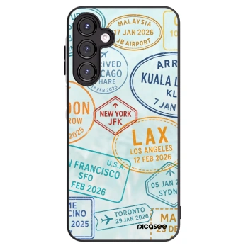 Picasee Μαύρη θήκη σιλικόνης για Samsung Galaxy A16 5G - PASSPORT EDITION