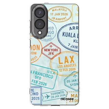 Picasee διαφανής θήκη σιλικόνης Samsung Galaxy S25 Edge 5G - PASSPORT EDITION