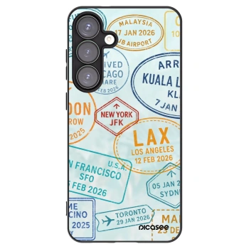 Picasee Μαύρη θήκη σιλικόνης για Samsung Galaxy S25+ 5G - PASSPORT EDITION