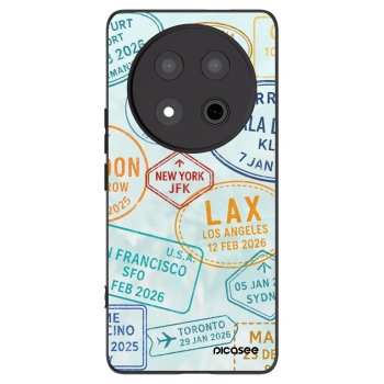 Picasee Μαύρη θήκη σιλικόνης για Honor Magic7 Lite 5G - PASSPORT EDITION