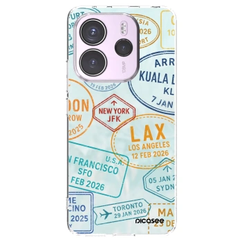 Picasee διαφανής θήκη σιλικόνης Xiaomi Redmi Note 14 4G - PASSPORT EDITION